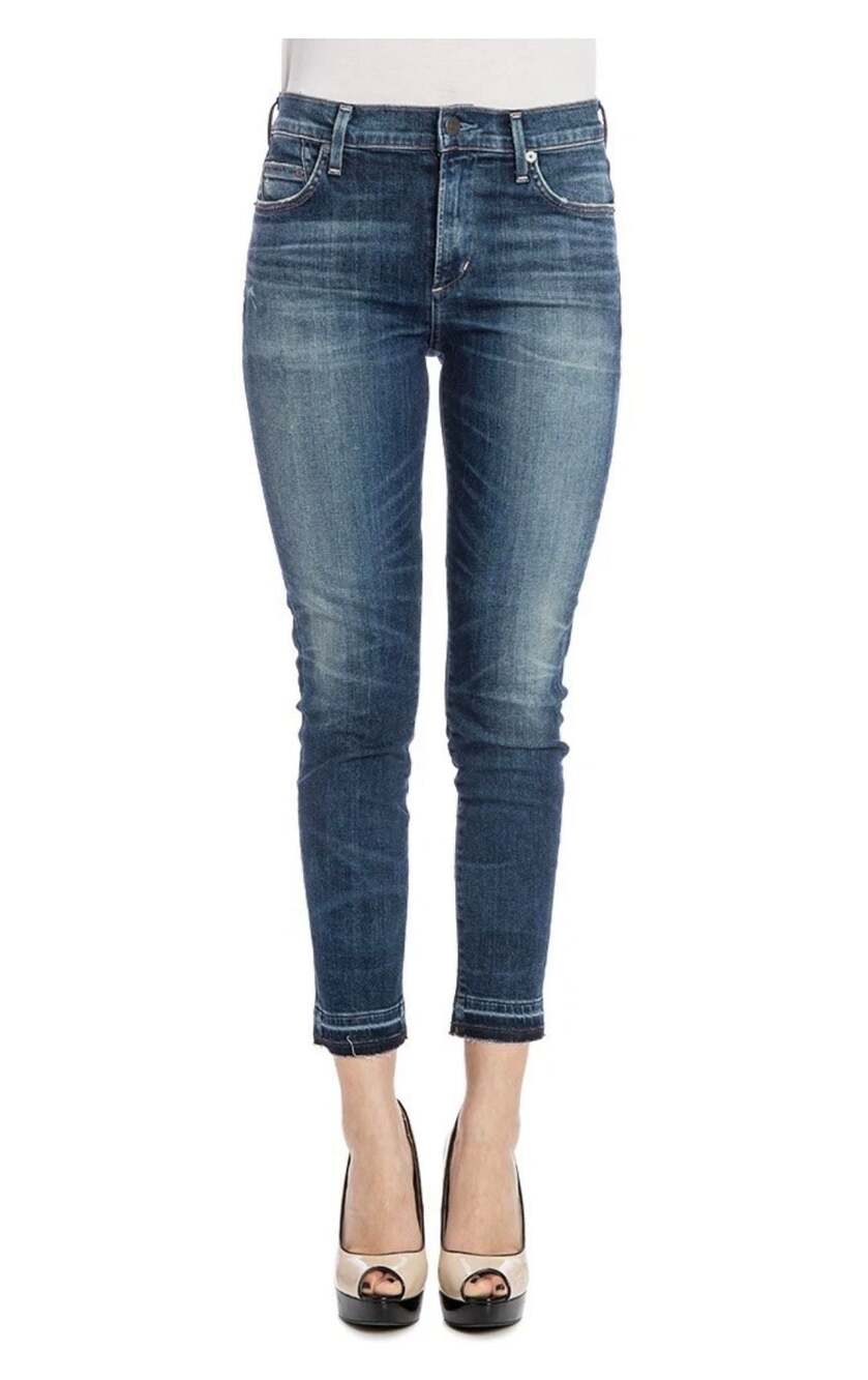 Citizens of Humanity Rocket Crop High Rise Skinny Jeans